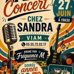 Apéro Concert chez Sandra