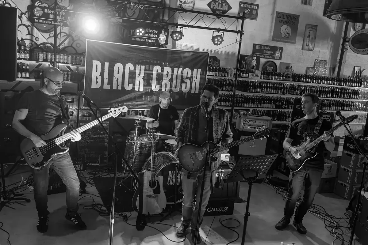 Apéro-concert des Black Crush