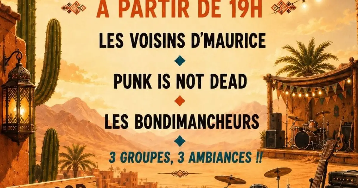 Apéro-concert Des Gazelles Ladys
