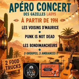Apéro-concert Des Gazelles Ladys