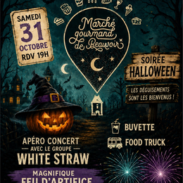 Apéro concert & feu d'artifice d'halloween
