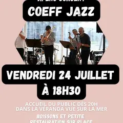 Apéro Concert face avec Coeff Jazz au Mercure Granville !