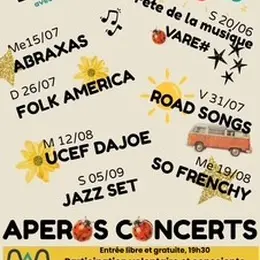 Apéro concert: fête de la musique avec VARE #