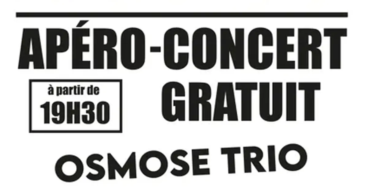 Apéro concert Gratuit