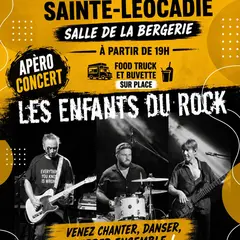 Apéro Concert Les Enfants Du Rock - Sainte-Léocadie