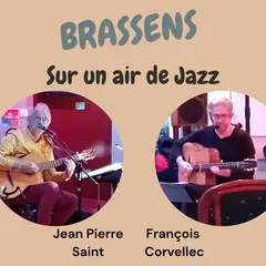 Apéro-concert, marché du terroir : Jean-Pierre Saint & François Corvellec