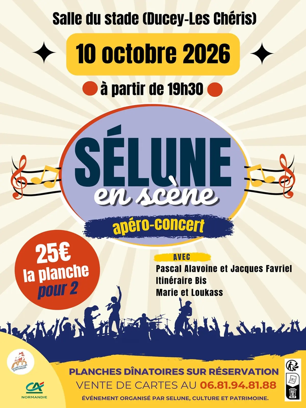 Apéro-concert Sélune en scène