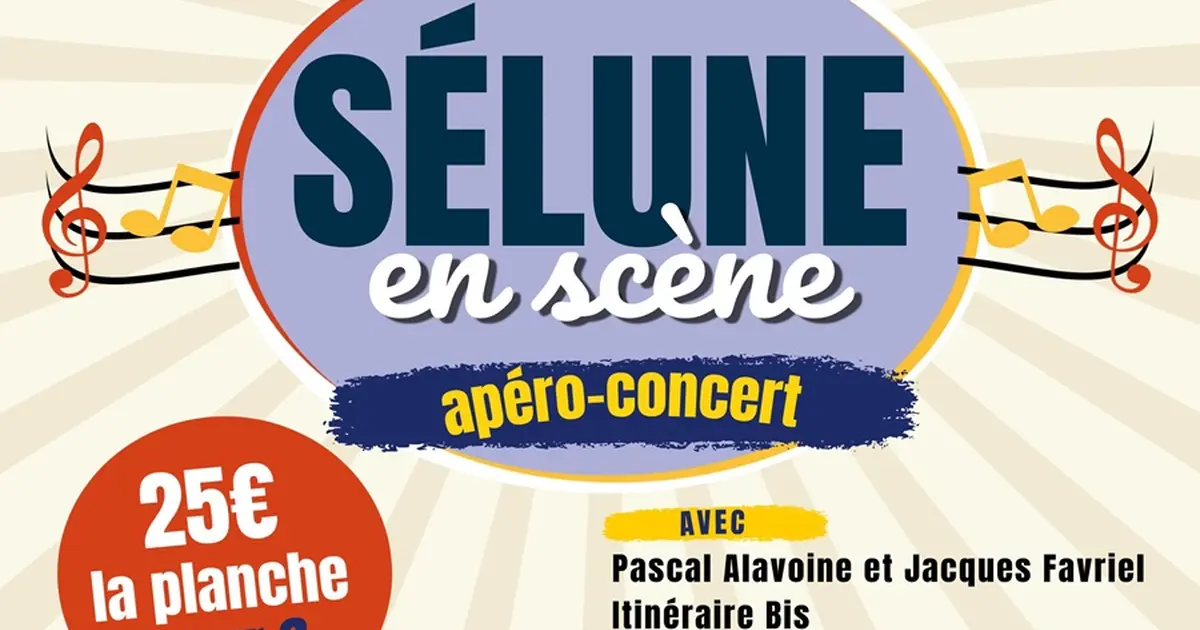 Apéro-concert "Sélune en scène"