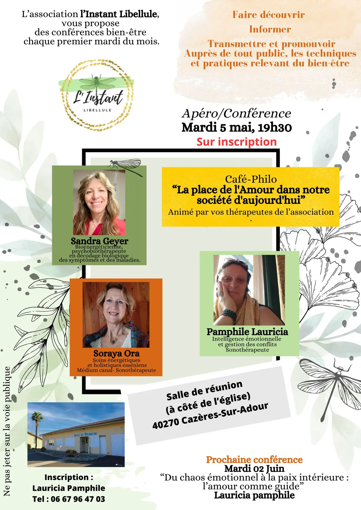 Apéro/conférence La place de l’Amour dans notre société d’aujourd’hui