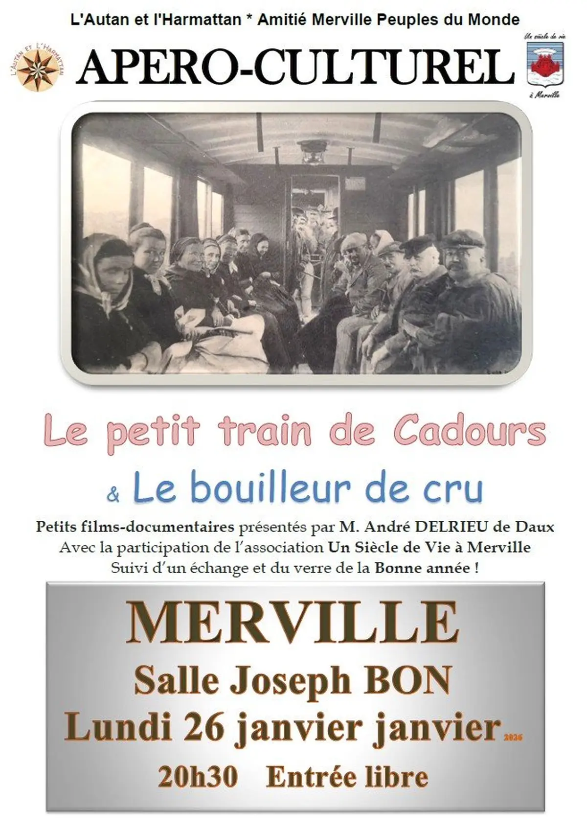 Apéro-Culturel : Le Bouilleur De Cru & Le Petit Train De Cadours
