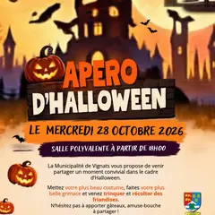 Apéro d'Halloween à Vignats
