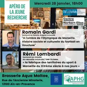 Apéro de la jeune recherche