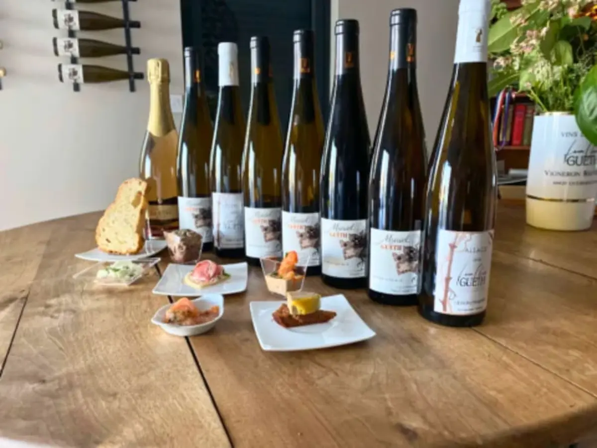 Apéro gourmand chez le Vigneron Indépendant à Gueberschwihr (68)