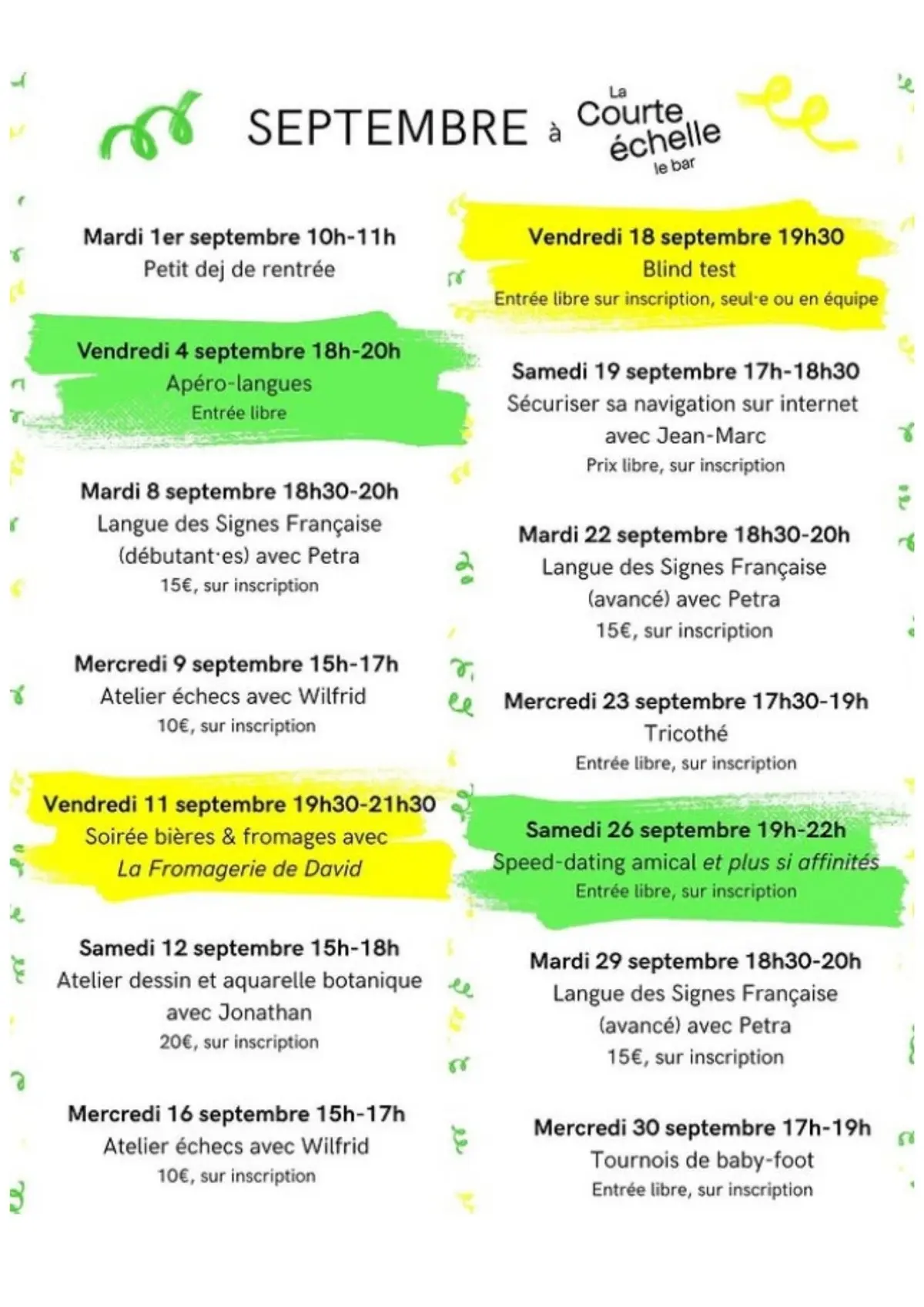 Apéro langues