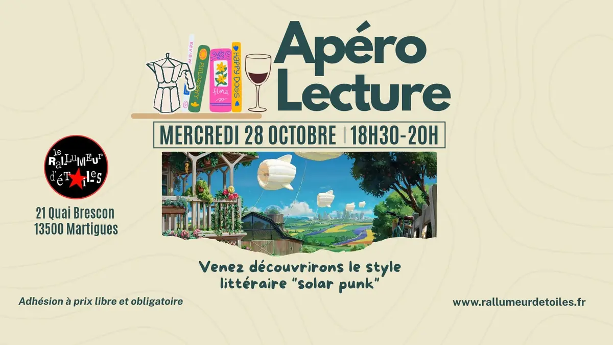 Apéro-lecture : découverte du solar punk