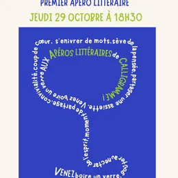 Apéro littéraire à la Librairie Calligramme