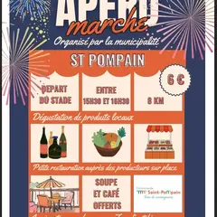 Apéro marche et feu d'artifice
