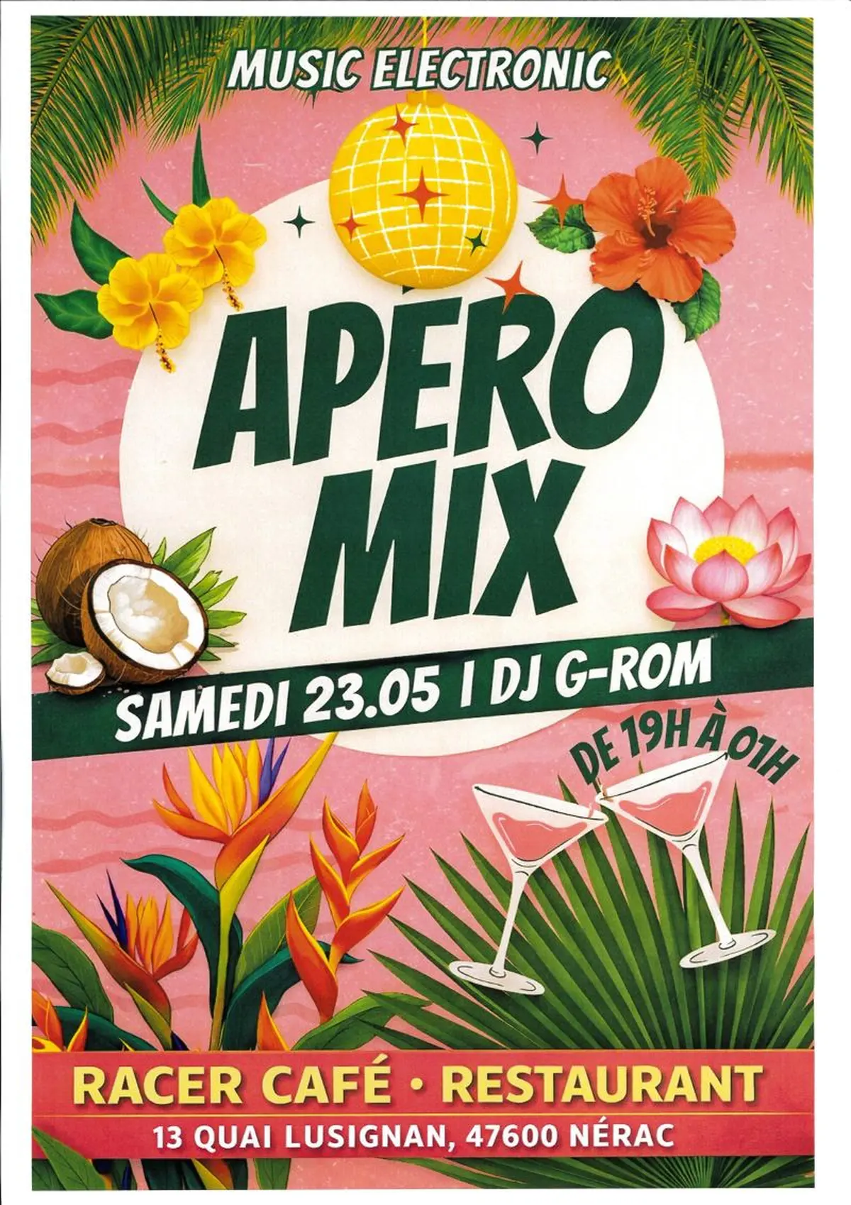 Apéro Mix au Racer Café