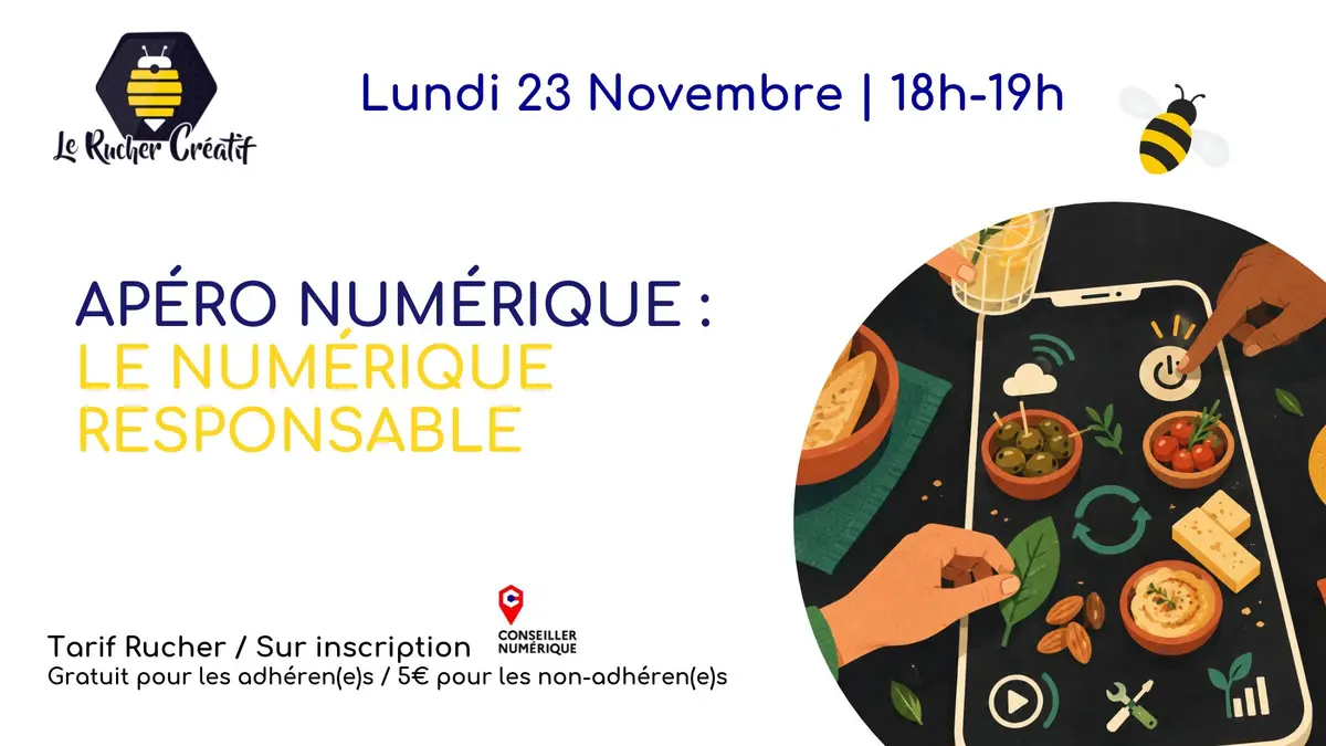 Apéro Numérique : le numérique responsable