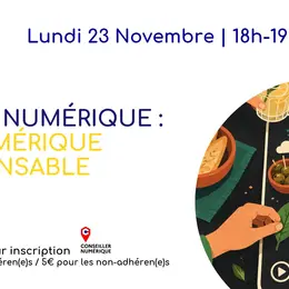 Apéro Numérique : le numérique responsable