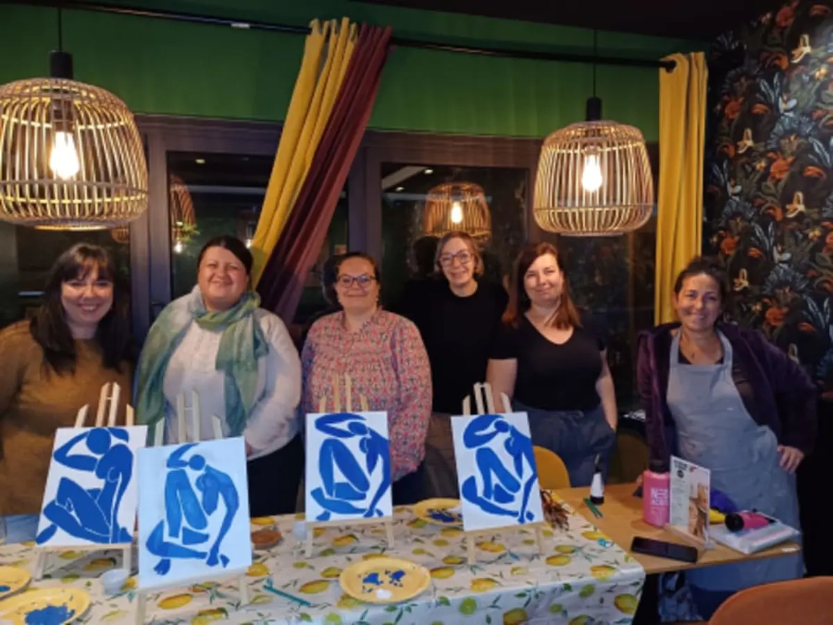 Apéro peinture à Villejuif (94)