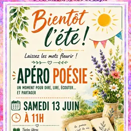 Apéro-poésie à l'Art en Partage