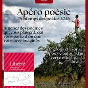 Apéro poésie printemps des poètes - librairie Syllabes