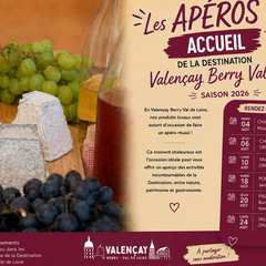 Apéros accueil  - Destination Valençay Berry Val de Loire