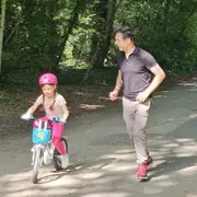 Apprendre à faire du vélo au Parc Floral de Paris