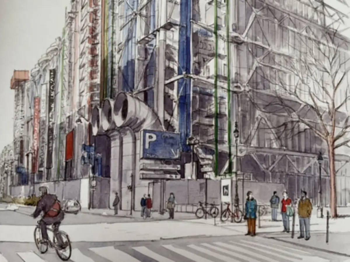 Apprendre la perspective à 2 points de fuite à Pau (64)