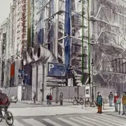 Apprendre la perspective à 2 points de fuite à Pau (64)