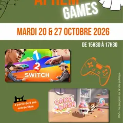 Aprem' Games : Jeux vidéo à la Médiathèque !