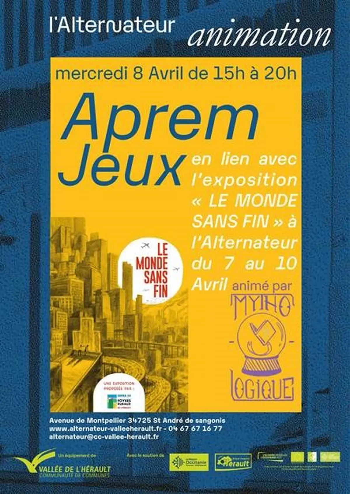 Aprem Jeux Autour De L'Exposition Le Monde Sans Fin