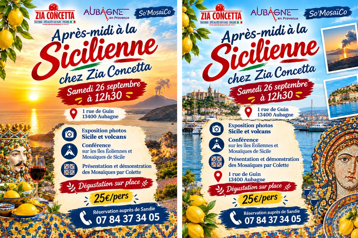 Après-midi à la Sicilienne chez Zia Concetta