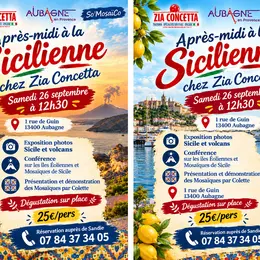 Après-midi à la Sicilienne chez Zia Concetta