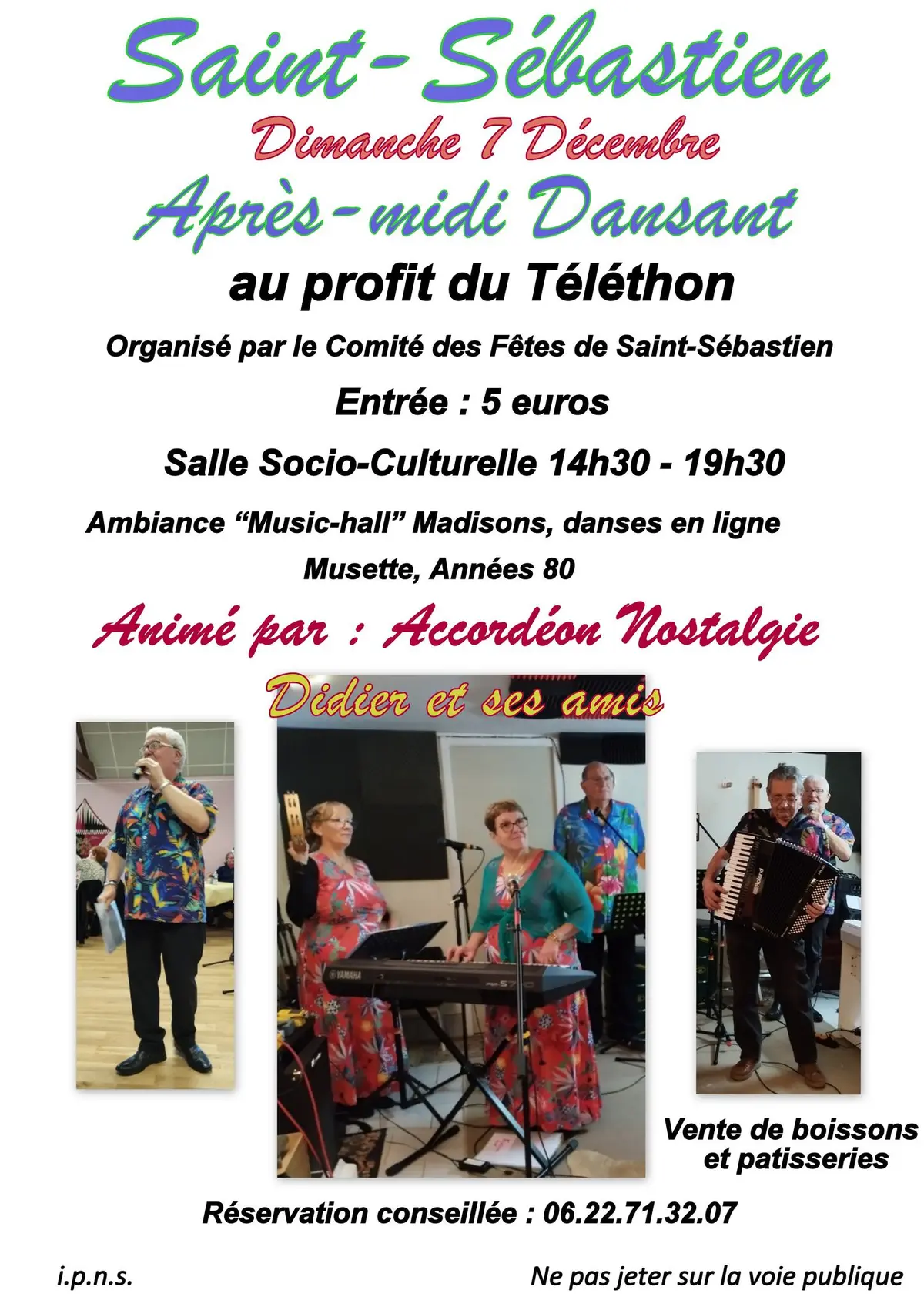 Après-midi dansant au profit du téléthon