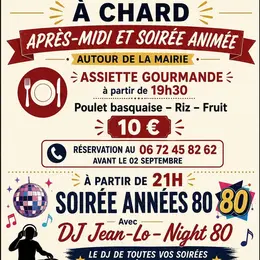 Après-midi et soirée animé
