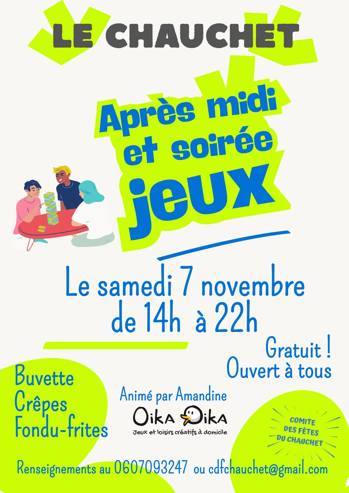Après-midi et soirée jeux