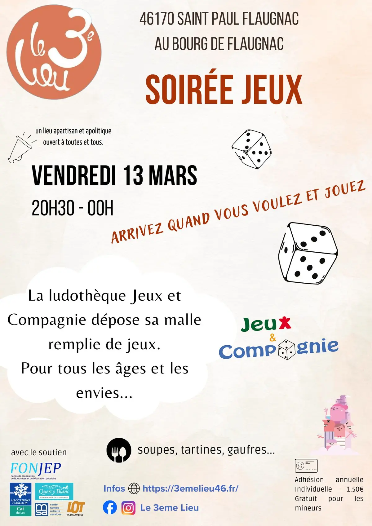 Après-midi et Soirée jeux de société