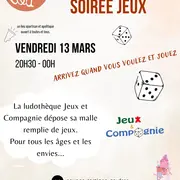 Après-midi et Soirée jeux de société