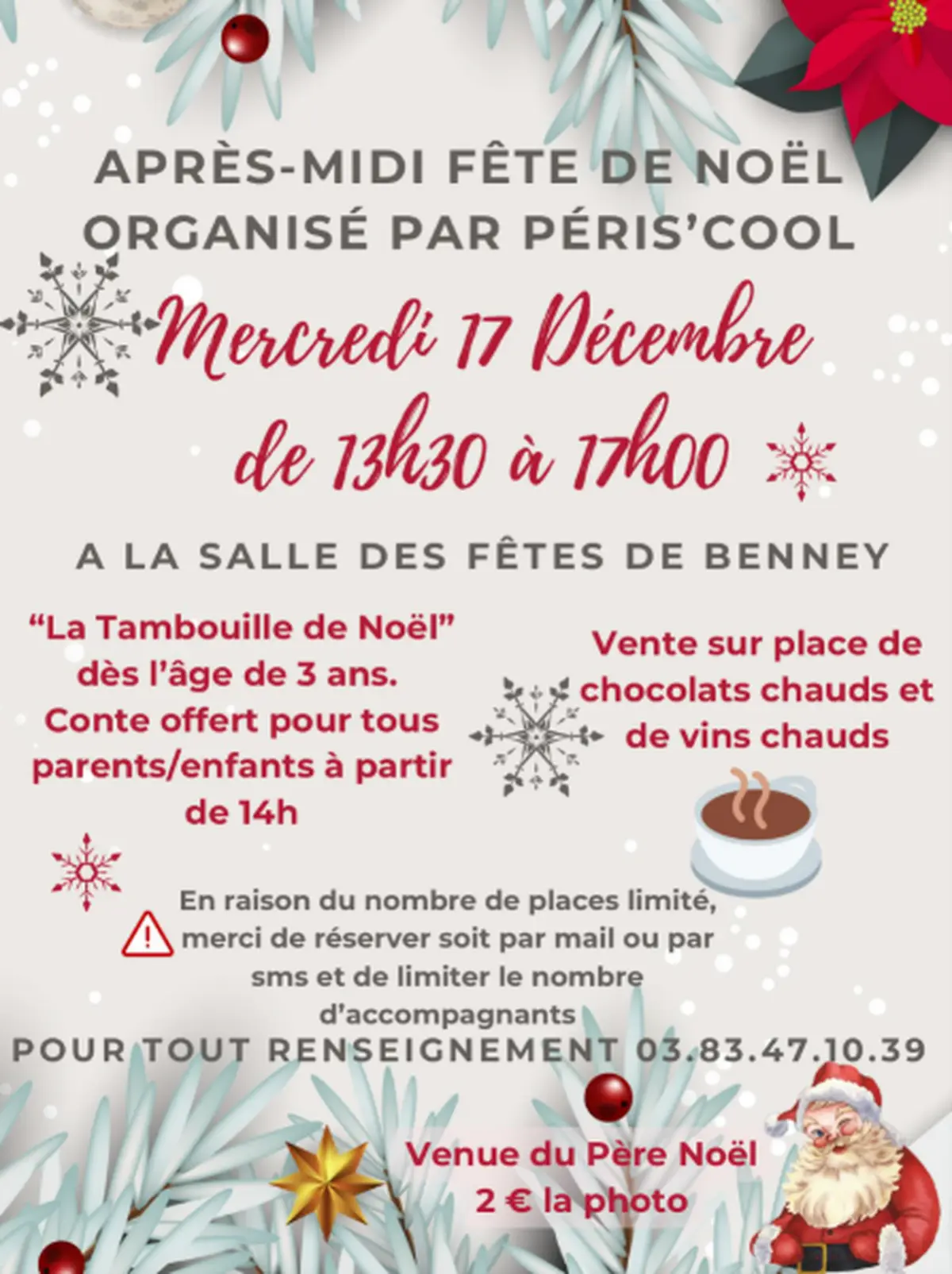 Après-midi fête de Noël