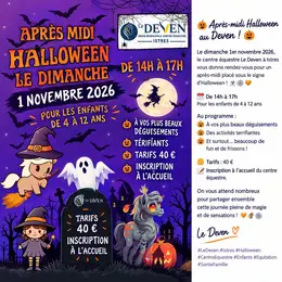 Après-midi Halloween au Deven