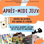 Après-midi jeux avec la Ludothèque R' de Jeu