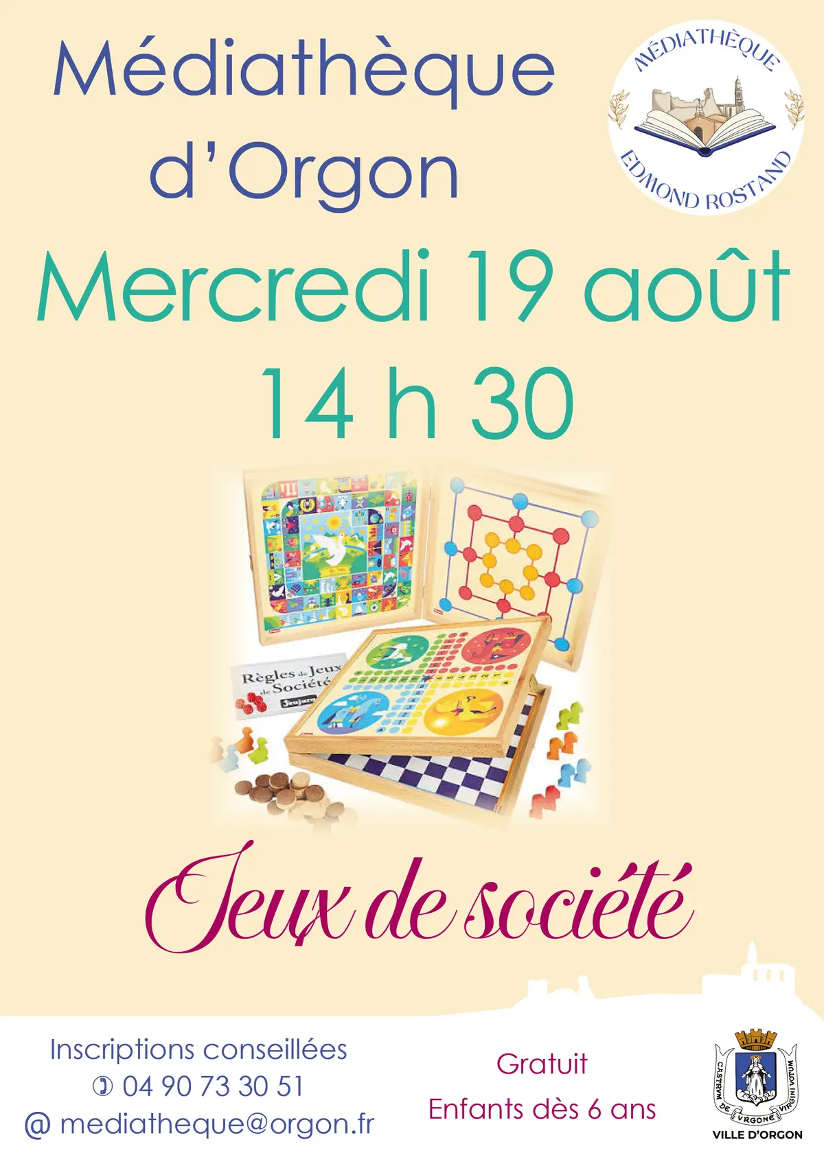 Après-midi jeux de société