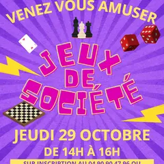 Après-midi jeux de société