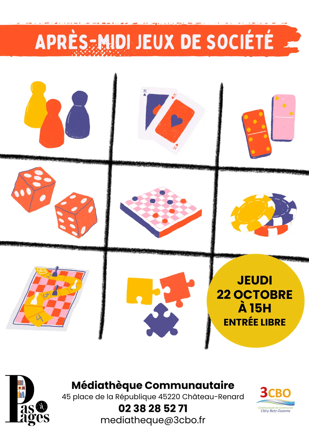Après-midi jeux de société