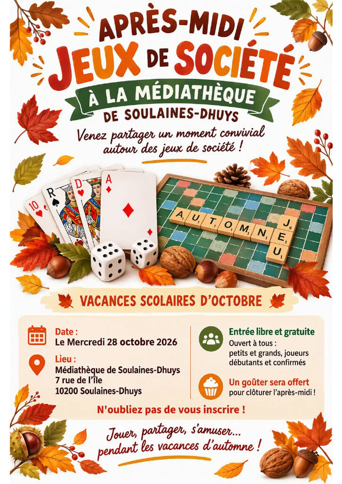 Après-midi jeux de société