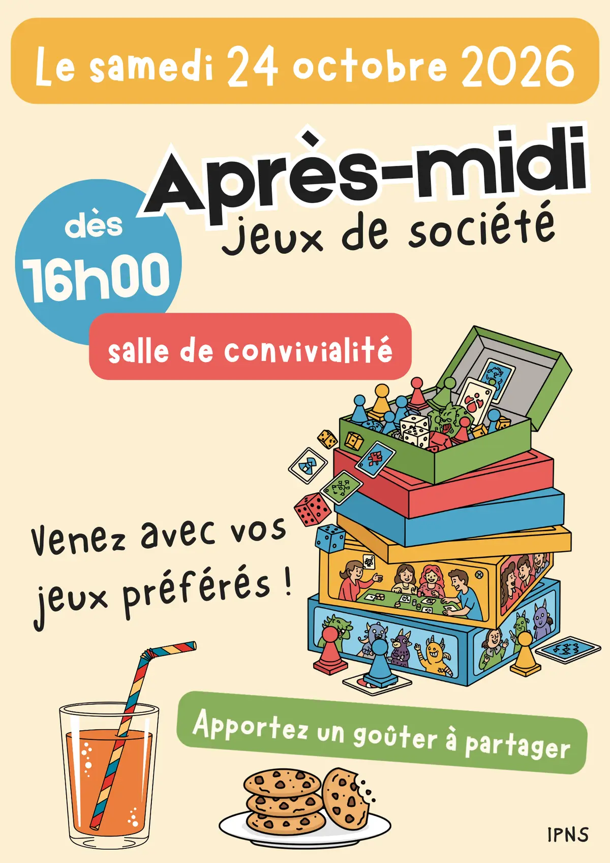 Après-midi jeux de société
