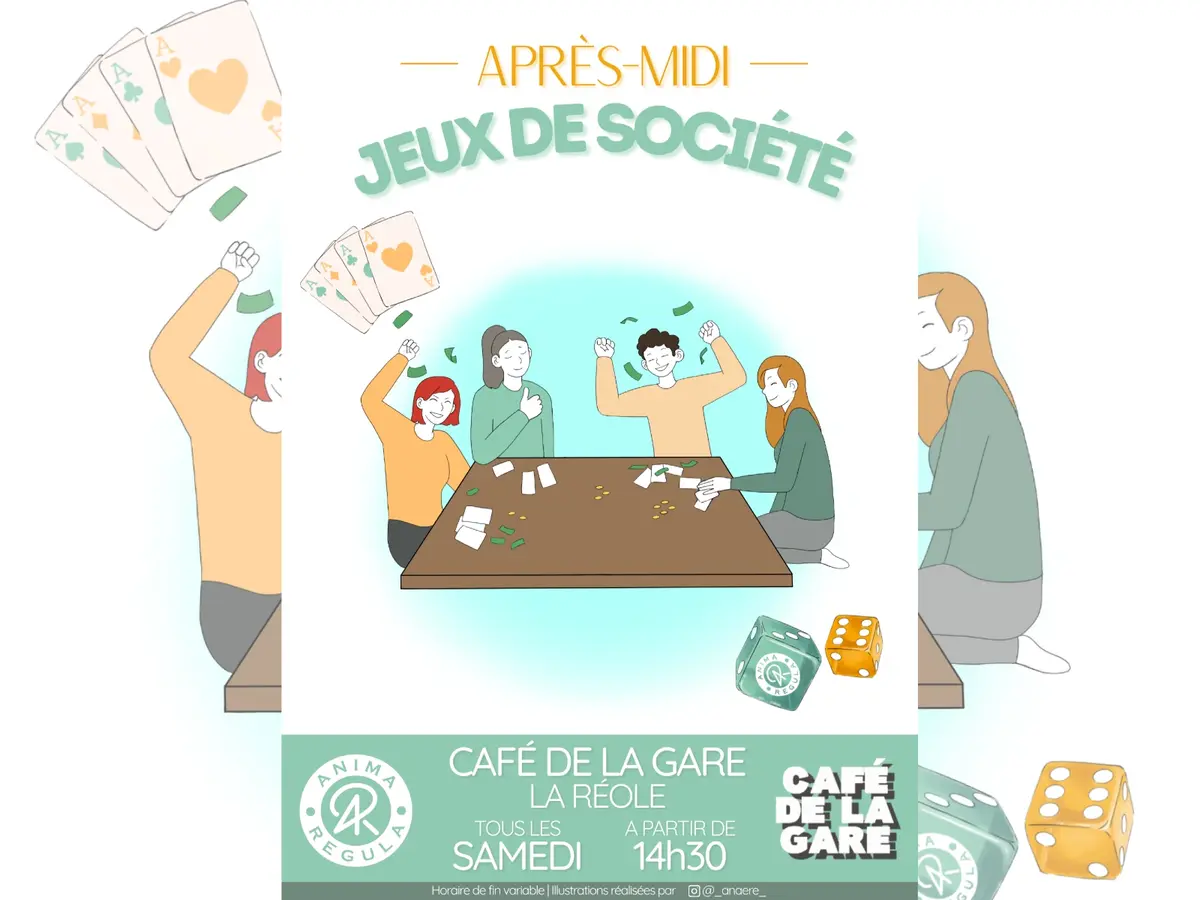 Après-midi jeux de société
