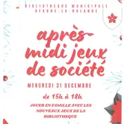 Après-midi jeux de société